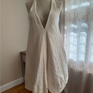 White Criss Cross dress